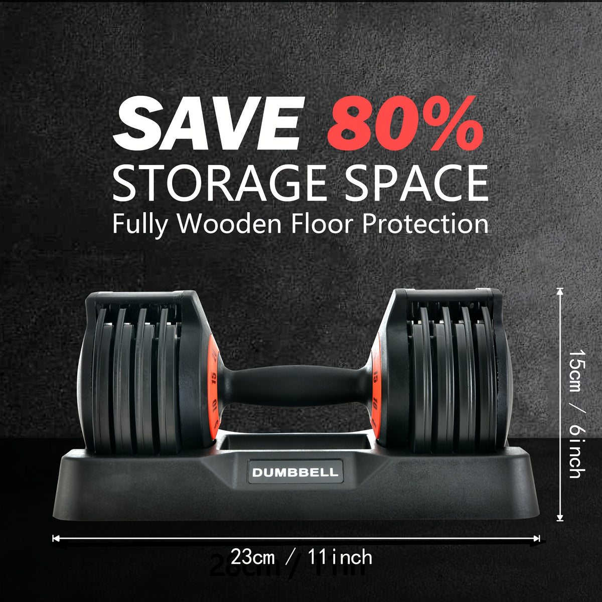 Set of Adjustable Dumbbells Weighing Up to 55 Pounds, Featuring Weights of 11, 22, 33, 44, And 55 Pounds. This Compact 5-In-1 Dumbbell Set Allows for Quick Adjustments, Making It Ideal for Full-Body Workouts And Home Fitness Routines