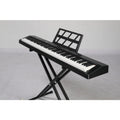 [Digital Piano] GPP-105 88 Key Full Size Semi-Weighted Standard Keyboards Digital Piano with Dual-tube X-Shape Stand