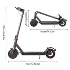 Folding Electric Scooters, Adult Electric Scooters. with a Maximum Range of 25 KM, LED Panel 8.5-Inch Tire Folding Electric Scooter Offers Commuters an Electric Scooter. 36V 5.2AH/36V 10.4AH