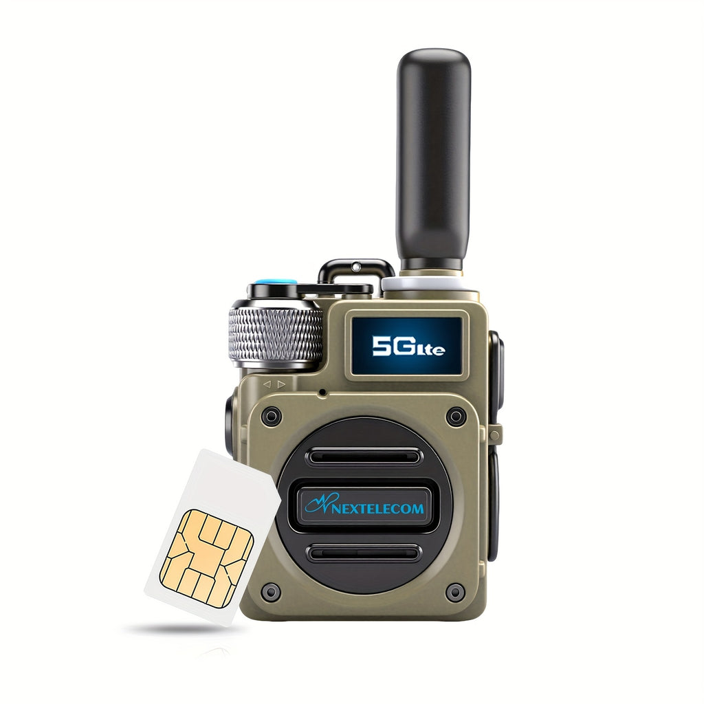 G6S 5000 Miles Long Range Walkie Talkies Two Way Radios Poc Intercom Long Distance Nationwide Shock Resistance Dust Proof Sim Activated No Monthly Charge For Truckers Adults Use Business Construction Workers Camping Hunting