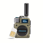 G6S 5000 Miles Long Range Walkie Talkies Two Way Radios Poc Intercom Long Distance Nationwide Shock Resistance Dust Proof Sim Activated No Monthly Charge For Truckers Adults Use Business Construction Workers Camping Hunting