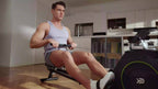 Row Machine with Comfortable Seat, Quiet Rowing Machines for Home, Magnetic Rower with 16-Level Resistance & 350LB Weight Capacity, Support Tablet Holder, Foldable Rowing Machine, Rowing Exercise Equipment, Rowing Machine Exercise, Cardio Workout, Indoor