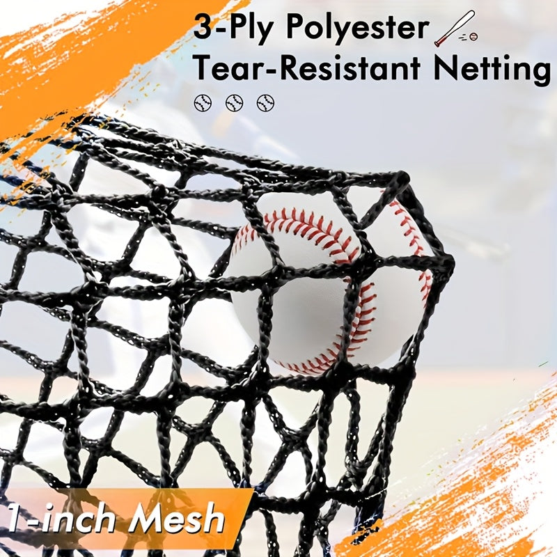 Baseball Batting Cage 20/30Ft for Backyard, Baseball Training Equipment Netting Cages, Golf Softball Baseball Nets for Batting with Frame And Net, Hitting And Pitching Practice