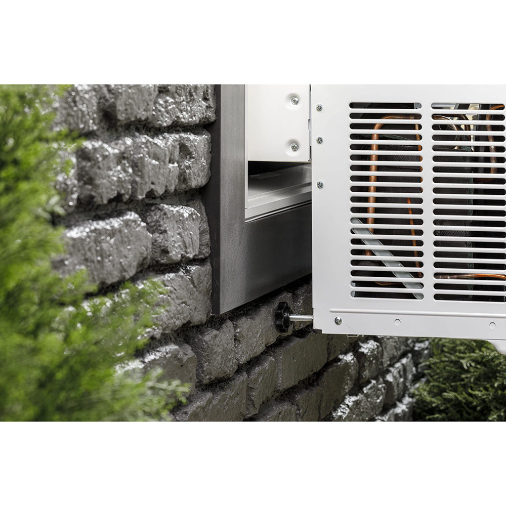GE Profile ClearView Window Air Conditioner Unit, 8, 300 BTU, Energy Efficient Cooling up to 350 sq ft., Ultra Quiet, SMART Home Capable, Includes Remote, White - Refurbished