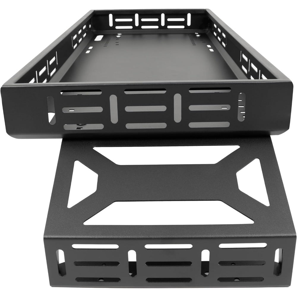 Overbed Cargo Rack UTV Compatible with Fully Adjustable Mounting Brackets Accommodate Bed Rail Widths from 39.7" - 56.3" (Inside Width) Full-Bed Rack