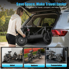 749W Peak Power, 48V 15AH Electric Scooter for Adults, 19.9MPH with Seat and Basket, 35 Miles Range, 14-inch Tires - the Ideal Companion for Your Commuting and Shopping Needs!