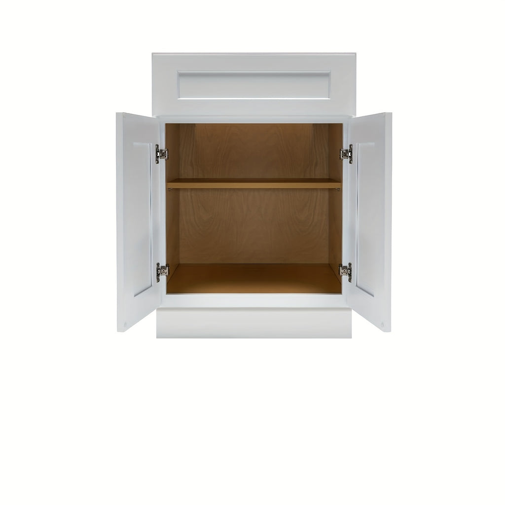 White Shaker Cabinet-Ready to Assemble, Ideal for Kitchen, Laundry, And Bathroom Storage-Different Sizes for Options