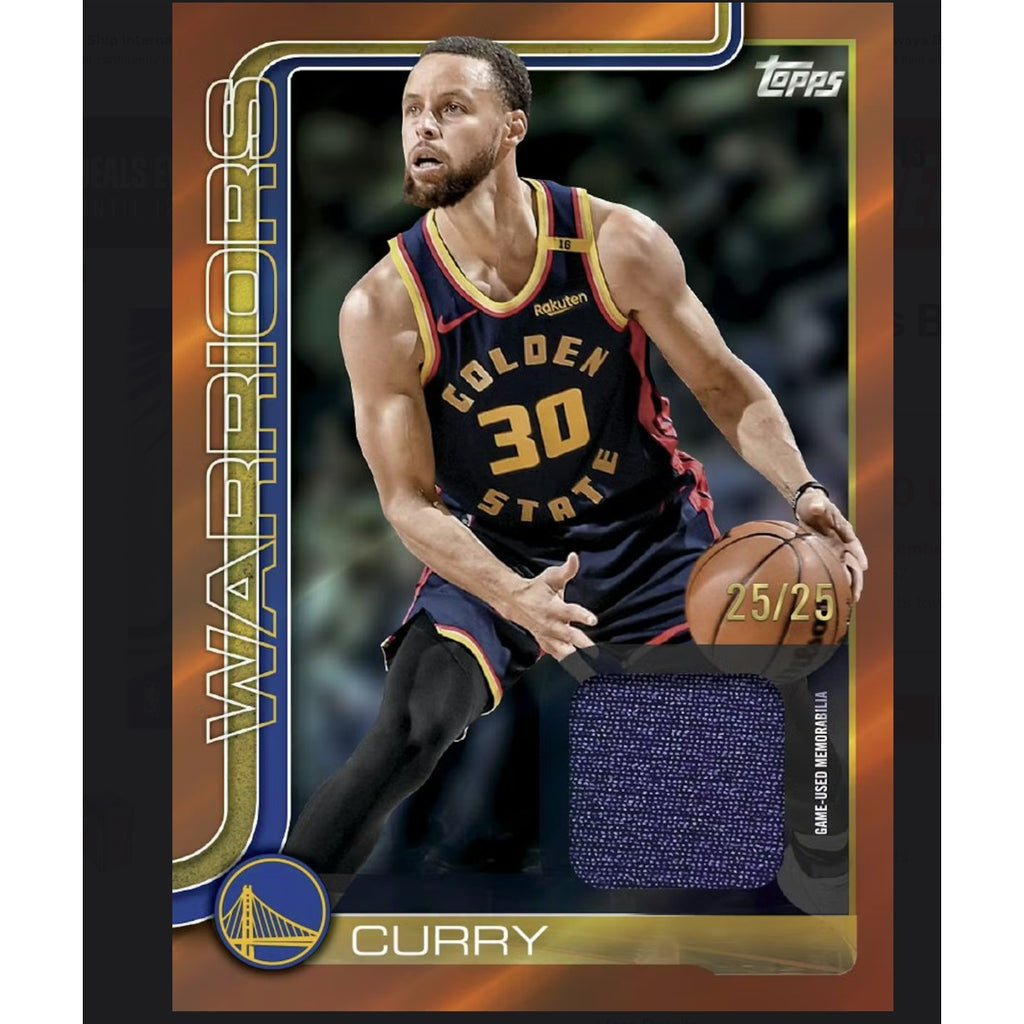 2025/26 Topps Basketball 7-Pack Factory Sealed Blaster Box+Hobby Pack