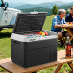 VEVOR 12 Volt Car Refrigerator Portable Freezer 31.7QT Electric Cooler for Camping 25L/30L/40L/50L