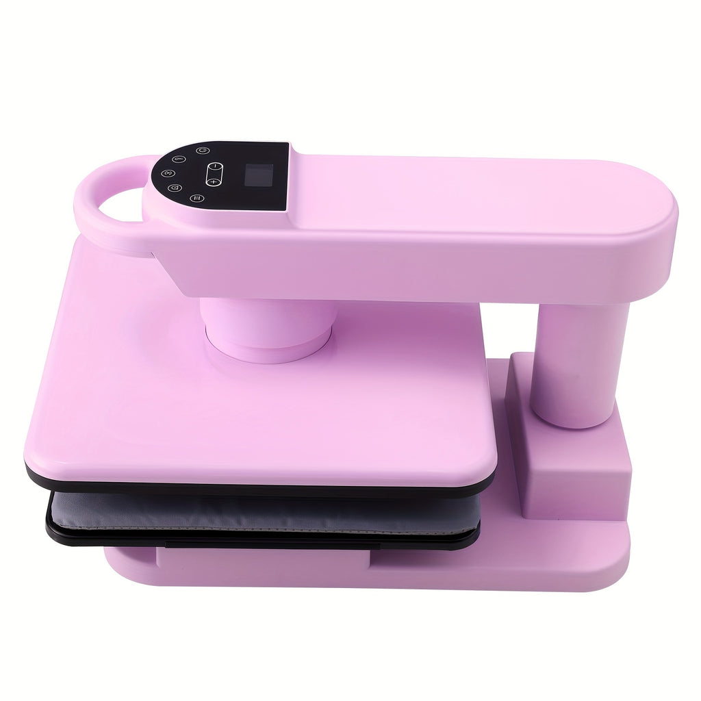 15x15 Inch Swivel Auto Heat Press Machine, 360° Swing Away Smart T-Shirt Printing W/Auto Press & Auto Release & Auto-Off, 7 Adjustable Pressures & 1.85" Higher Heating Height For HTV, Dual-tube Heatinbg, Sublimation, Heat Transfer Projects
