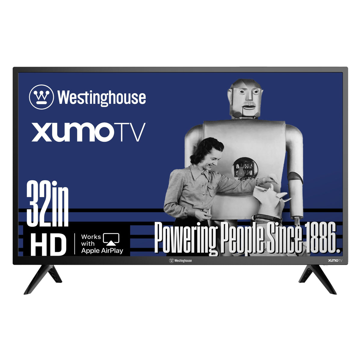 Westinghouse 32-inch Smart TV, HD Xumo TV with Voice Remote, Flat Screen LED Television, Wi-Fi & Mobile Connectivity