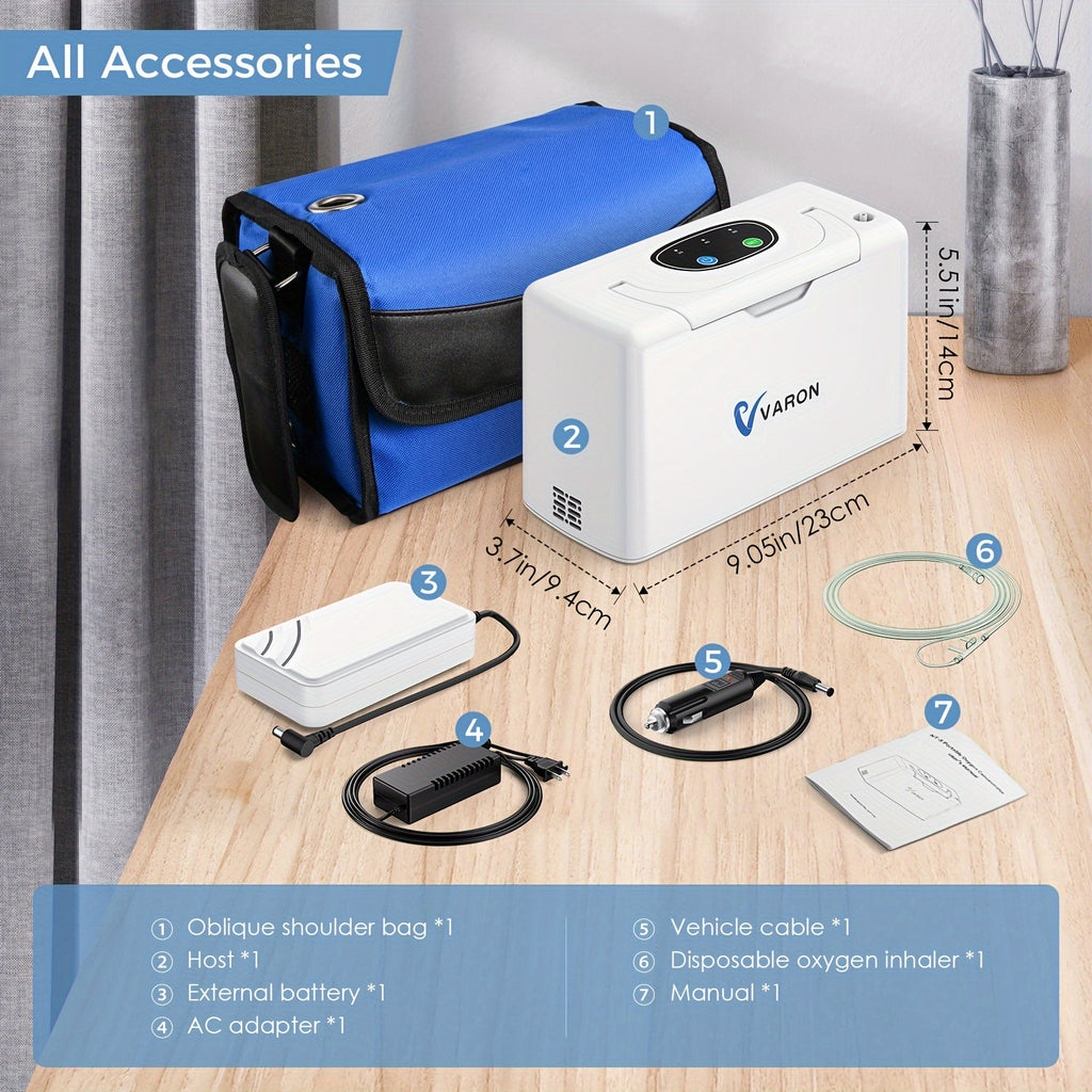 Portable Oxygen Concentrator for Travel, Adjustable And Small Oxygen Generator Machine with Small Bag/Additions (ROG), 33%