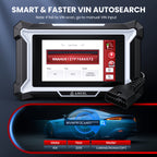 ANCEL DS100+Gift: BM410 (BM410 Without Wireless Functionality) OBD2 Scanner ABS SRS Transmission Check Engine Code Reader With 7 Resets, Includes Large Protective Case For Diagnostic Tools, Without Battery