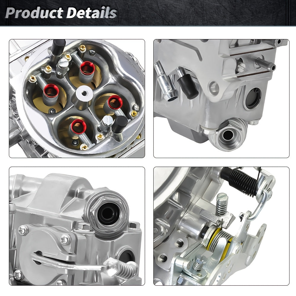 4 Barrel BR-67201 Performance Race Carburetor: 850CFM, Double Pumper, Aluminum, CNPAPC Brand – Suitable for Various Motocycle Models