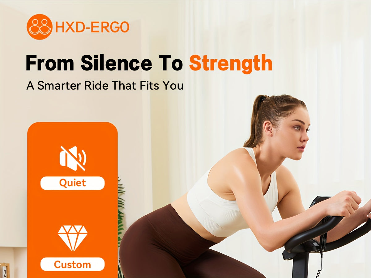 Exercise Bike: 330 Lbs Weight, Stationary Exercise Bike Exercise Bike for Home,Adjustable Magnetic Silent Belt Drive,Indoor Cycling Bike for Home, Suitable for Home Gyms,Rehabilitation Training Scenarios, Christmas Gifts