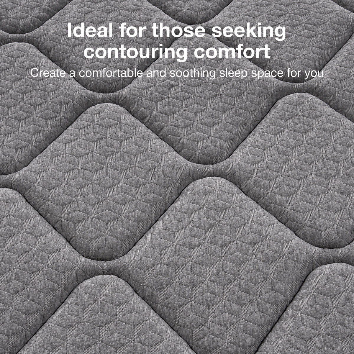 SweetNight 6/8/10/12/14 inch Memory Foam Hybrid Mattress With Pocket Springs, Twin Xl, Full, Queen, King, Sizes In A Box, Medium Firm, Mattresses For Support Comfort, Fiberglass-Free
