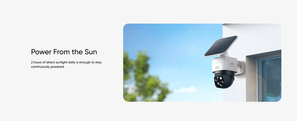 eufy Security 6/4/2/1 Pack SoloCam S340 with HomeBase S380, Solar Security Camera 4-Cam Kit, Wireless Outdoor Camera, 360° Pan and Tilt Surveillance, No Blind Spots, 2.4 GHz Wi-Fi, No Monthly Fee