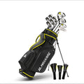 Complete 12pcs Golf Club Set: Right Handed, Unisex, Comes with Stand Bag And Headcovers
