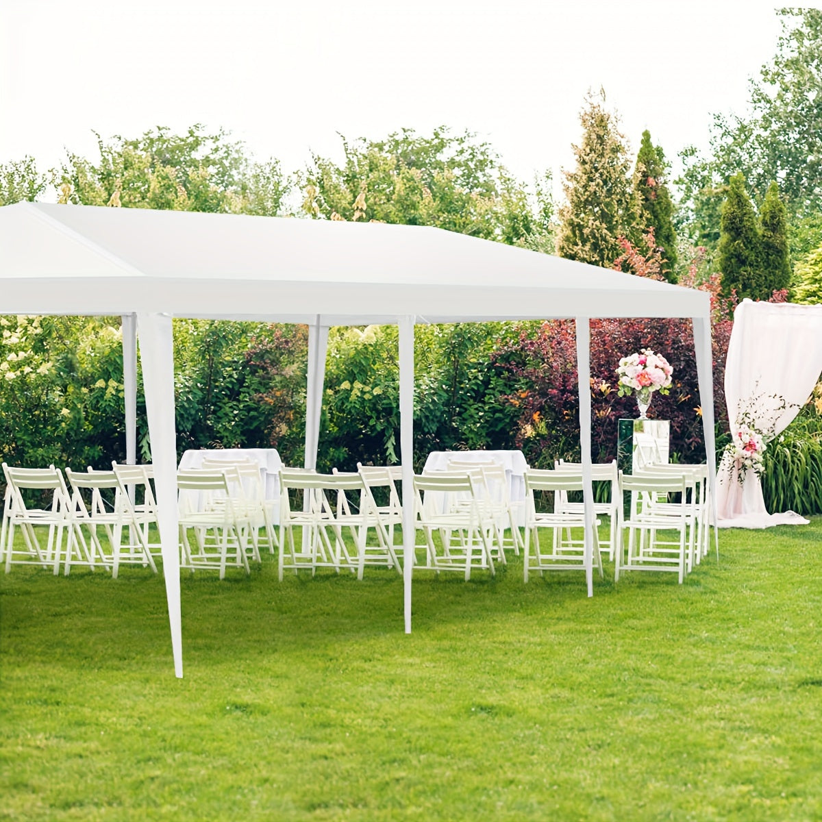 10' X 30' Outdoor Wedding Party Event Tent Gazebo Canopy Heavy Duty Protection