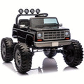 24V Kids Ride-On Electric Car, Dual Mode Powered Car with Remote Control, 3 Speed Settings, Seat Harness Protection, Locking Doors, Outdoor Toy Car, Ride-On for Boys And Girls (/Red//Black) - Ideal Birthday/Christmas/Halloween Gift