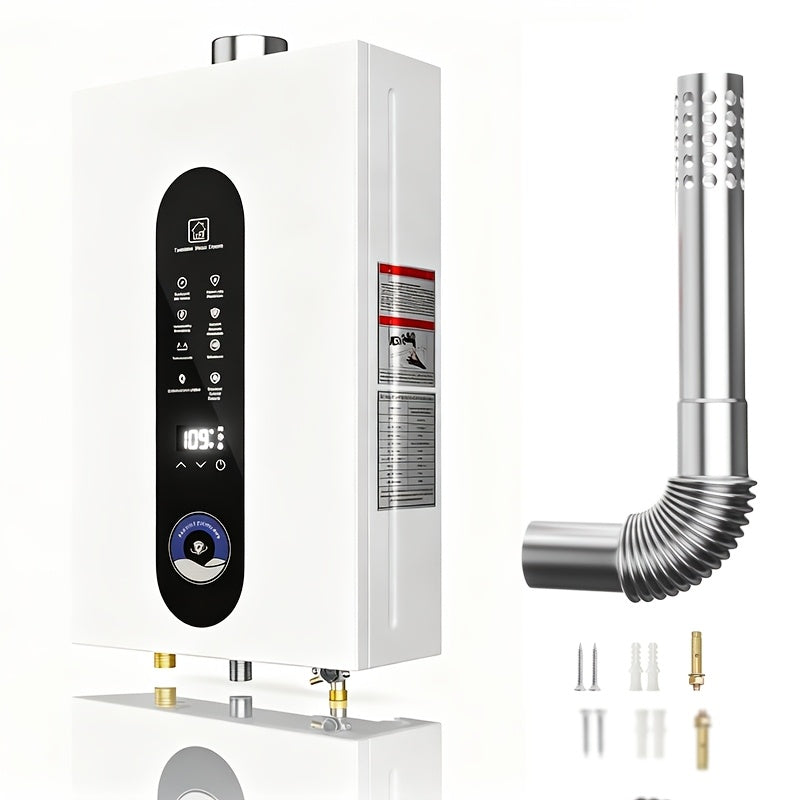 14/16/18 Liter Instant Water Heater, Flow Rate 3.7-4.76 GPM/95540-122837 BTU, Suitable for Indoor Installation.