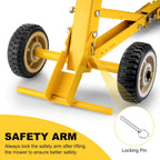 800 LBS Lawn Mower Lift Jack, Foldable Heavy Duty Zero Turn Mower Jack, Compatible with ZTR, Commercial And Walk-Behind Mowers, Comes with Installation Guide