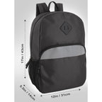 Trailmaker (24 Pack) 17" Backpack – Reflective School Backpack with Padded Straps, Water Bottle Pockets for Kids & Adults, School Travel Camp