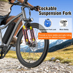 Road Electric Bike 720W Motor Top Speed 20-25MPH 375WH Battery 50 Miles Of Battery Life Suitable for Urban Commuting And Mountain Cross-country for Adults And Teenagers An Ideal Gift for Cycling Enthusiast