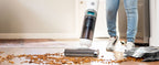 [3-in-1 Self-Cleaning Mop] Kenmore AquaLite 3-in-1 Cordless Wet Vacuum 8kPa Hard Floor Cleaner with Automatic Air-Drying, 35mins Runtime & One Edge Self-Cleaning Mop 0.8L Capacity for Multi-Surface And Messes, White