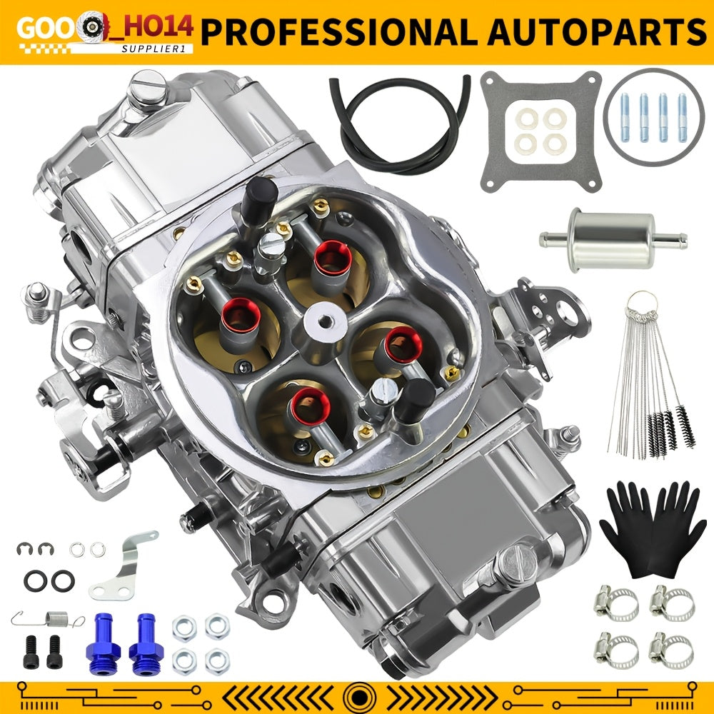 4 Barrel BR-67201 Performance Race Carburetor: 850CFM, Double Pumper, Aluminum, CNPAPC Brand – Suitable for Various Motocycle Models