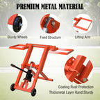 Sturdy 500 Lbs Capacity Lawn Mower Lift Jack - with Hydraulic Jack · Riding Mower Lift Foldable Design | for Zero Turn Mower Lift and Garden Tractors - for Mower Maintenance or Repair
