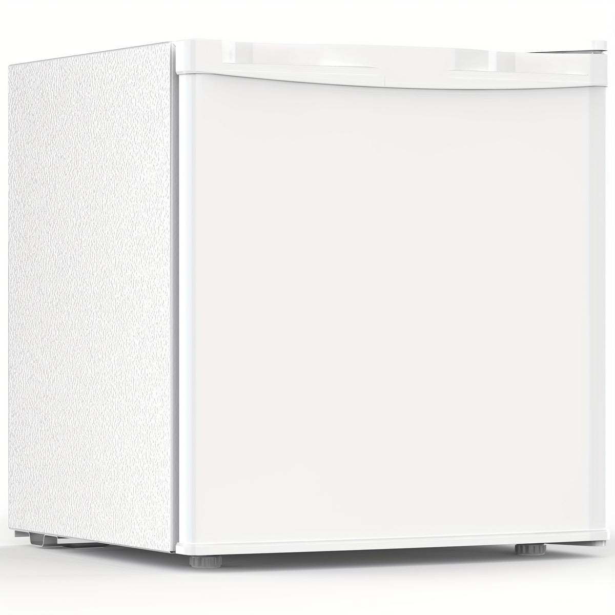 KNDKO 1.6 Cu.Ft Mini Fridge, Single Door Compact Refrigerator, 7 Settings Temperature Adjustable, 2 Removable Shelves, Small Fridge For Bedroom, Office, Apartment, Dorm