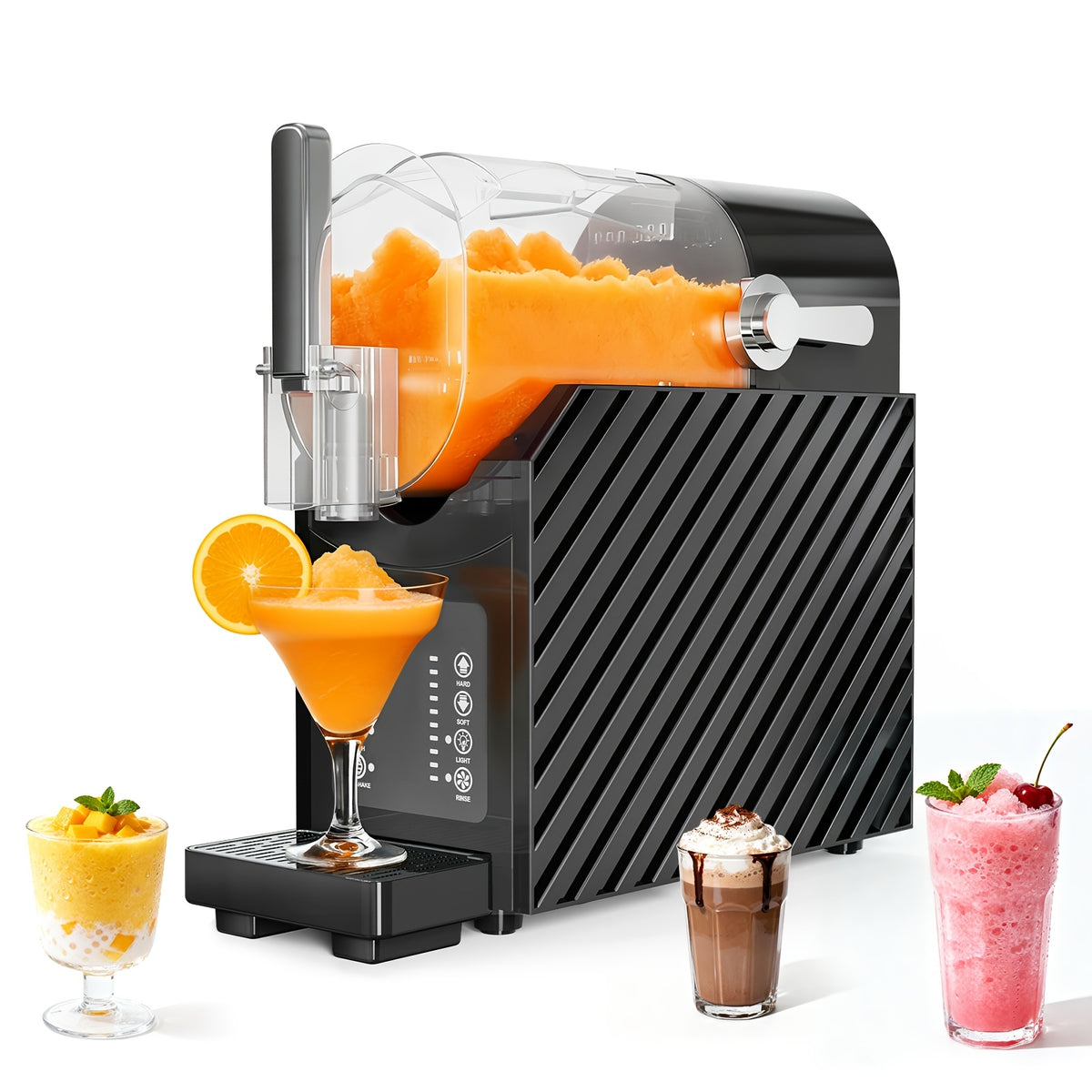 76oz Smoothie Maker, Self-Cleaning Function, 3 Preset Programs, LED Display, Quiet Mixing, No Ice Needed, Ideal for Making Milkshakes, Margaritas And Other Beverages