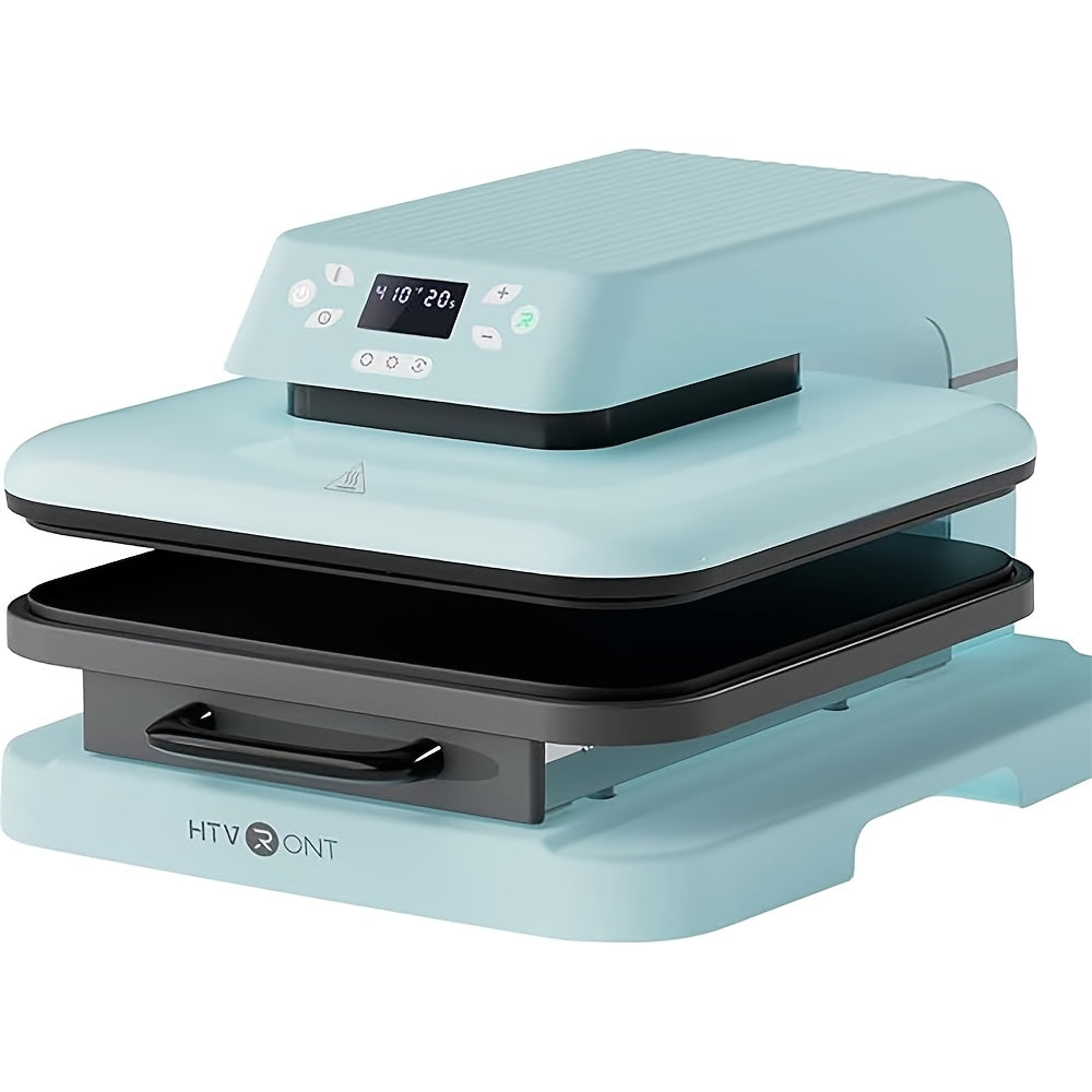 HTVRONT Auto Heat Press Machine 15x15 for T Shirts - Professional Heat Transfer Machine with Auto-Release - Fast & Even Heating for HTV, Sublimation Projects