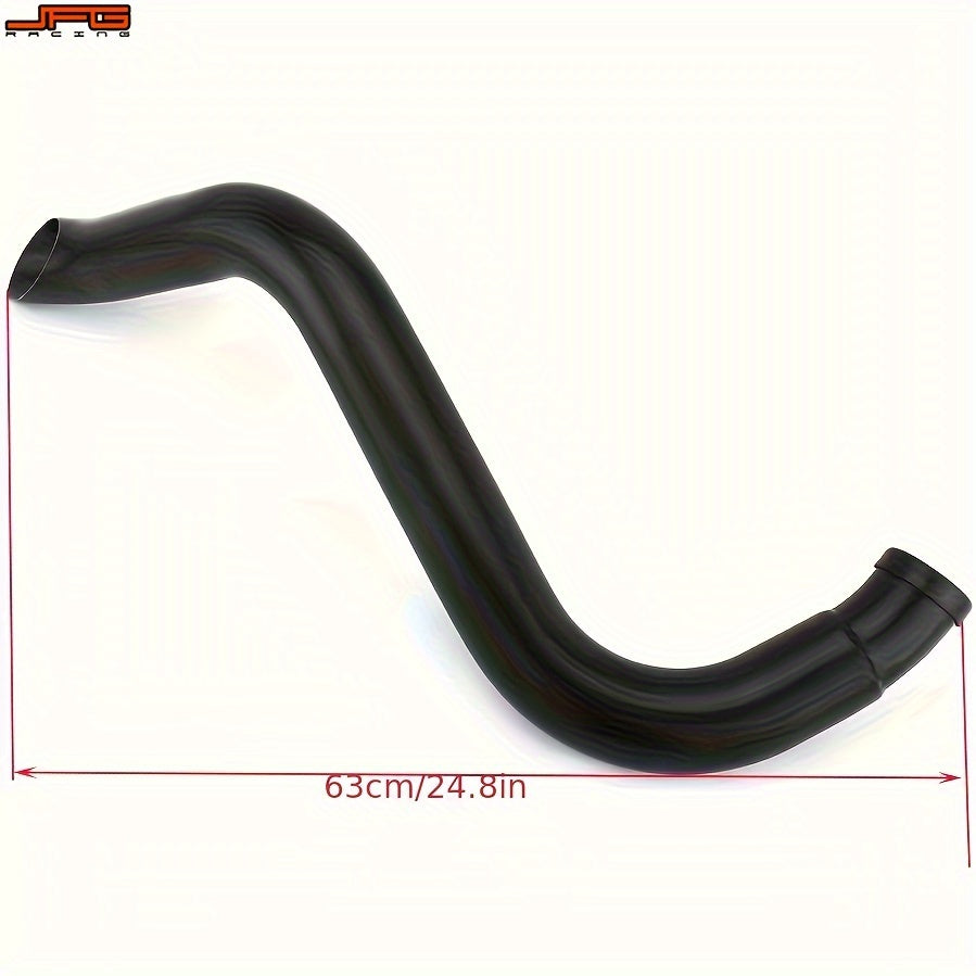 JFG RACING Sportster Exhaust 2.0" Slip-On Exhaust Pipe Stainless Steel for Iron 883 Sportster 1200 Models with FORWARD solely Touring Models Dyna Fxd & Fxdwg Models Black