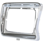 Grille & Headlight Bezel for 1978-1979 Ford Bronco, F100, F150, F250, F350 Replacement for FO1200111, D8TZ8150C, FO2513115, FO2512114, Chrome ABS Plastic