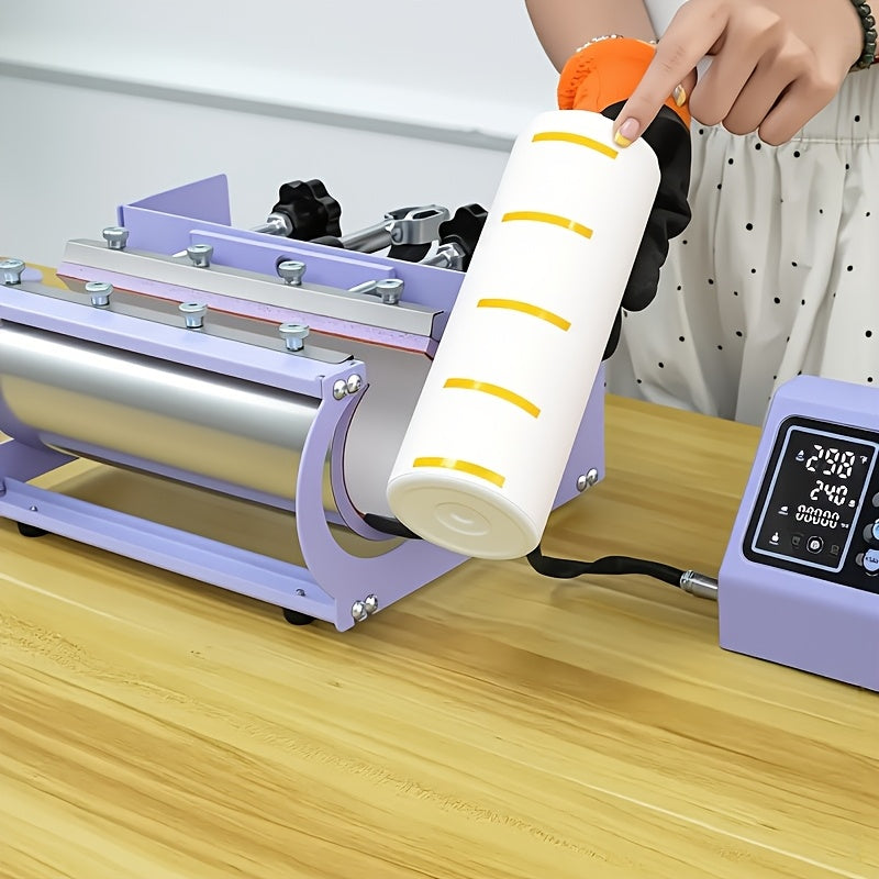 11pcs 8-in-1 - 15"x15"/12"x15" Heat Press Set for T-Shirts, Bags, Pillows, Hats, Beanies, Roller - 12"x10" T-Shirt Machine(Weight 25.35 Lbs) & 15"x15" Auto Single-Workbench & 15"x15" Auto Dual-Workbench Heat Press Only for Cloth, Shirts, Canvas Bags