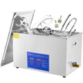 VEVOR Professional Ultrasonic Cleaner, 10L/27.2 L Ultrasonic Jewelry Cleaner with Digital Timer & Heater, Stainless Steel Industrial Sonic Cleaner 40kHz for Glasses, Watches, Rings, Small Parts