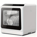 ICYGLEE Portable Mini Dishwasher, Compact Countertop Dishwasher, Equipped with a 5-Liter Built-In Water Tank, Ideal for Apartments And Motorhomes, Offers 6 Modes And Baby Care, No Plumbing Installation Required