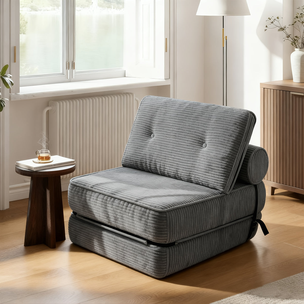 Corner Sofa in Soft Ribbed Fabric for Contemporary Living Rooms — From Single Seating to Reclining Designs