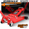 4 Ton Low Profile Hydraulic Trolley Service/Floor Jack, (8000 lbs) Capacity, Lifting Range 4.5"-20"