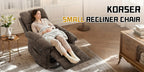 A Solitary Chair for The Living Area, a Reclining Chair That Swivels, a Rocking Recliner for Grown-Ups, Compact Recliners Suitable for Limited Spaces, a Manual Upholstered Recliner Featuring Side Pockets