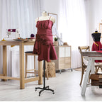 Bonnlo Female Sewing Mannequin, Size 6 Professional Dress Form for Display and Tailor Design, Height Adjustable Torso with Stable Metal Base