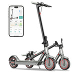 Adult Electric Scooter with A Powerful 350W Motor, Top Speed Of 15 Mph Maximum Range Of 30 Miles 8.5-inch Honeycomb Tires, 3 Adjustable Speeds, One-button Folding Design, Dual Brakes, And App Control. Suitable for Both Men And Women