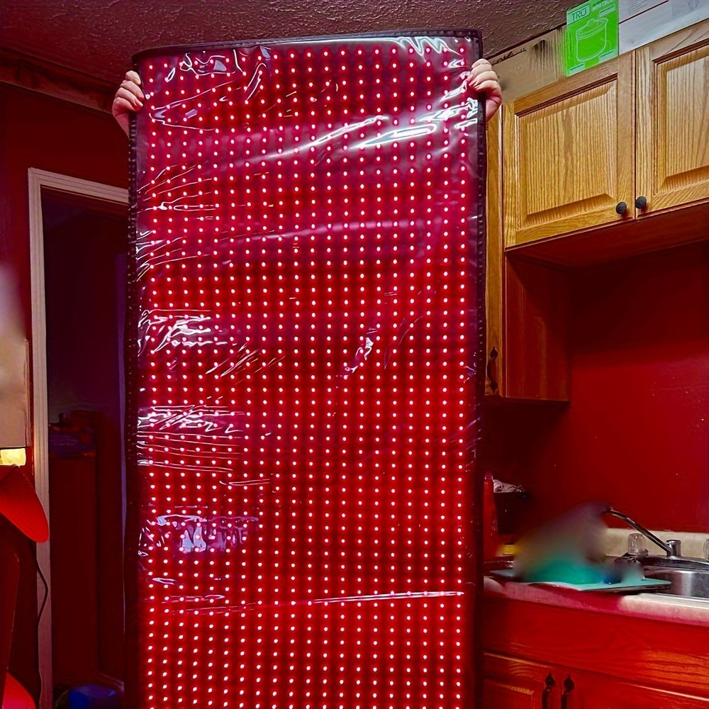 63'' X 23.6'' LED 660Nm Red Light Therapy Mat 850Nm Near Infrared Light Therapy Devices Large Pads for Whole Full Body, Father 'S Day Gift