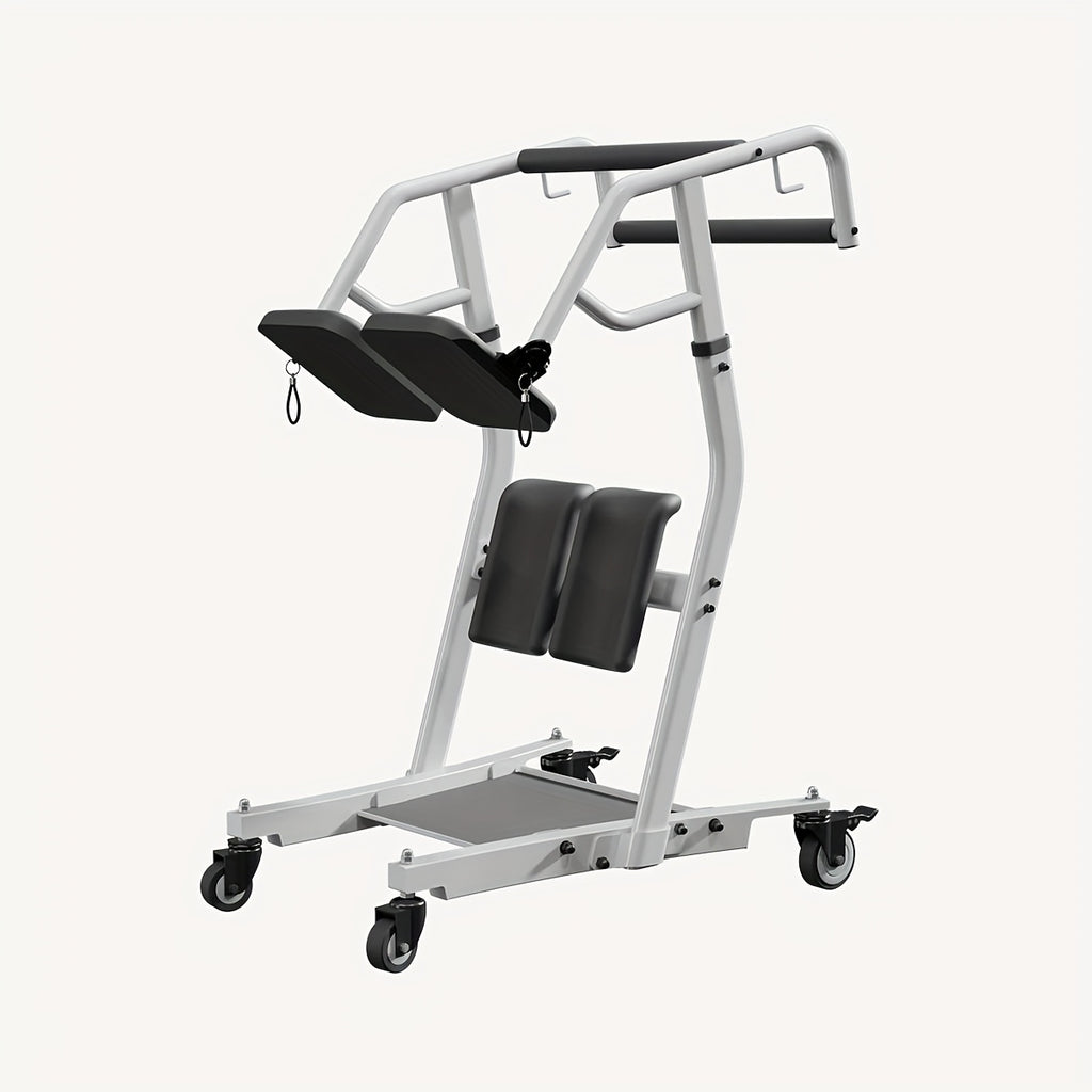 Sit to Stand Lift, Stand Assist Lift for Elderly, Patient Transport Unit, Stand Lift Assistance for Muscle Building & Fall Prevention, Standing Transfer Device for Home Care Use