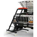 VEVOR Automotive Top Creeper, with Adjustable Height 49.6" to 75.6", 400 LBS Capacity High Creeper, 4 Swivel Caster Wheels, Heavy Duty Creeper for Auto Repair and Maintenance