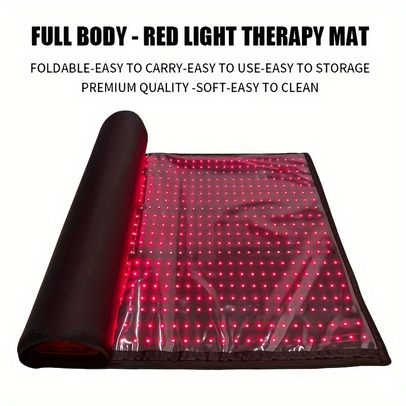 Red Light Therapy Mat with 660Nm And 850Nm LED Chips for Whole Body Use