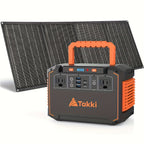350W/150W Peak Solar Generator Portable Power Station with 60W/40W/30W/21W Solar Panels Included, 240Wh/111Wh/88.8Wh Solar Power Bank AC DC USB Ports for Camping Tents, Emergency Outdoor Home Use, CPAP, Fans, Laptops, Emergency, Gifts