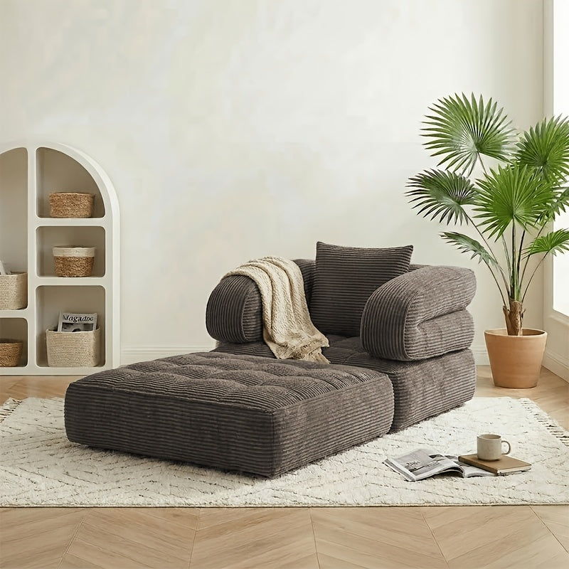 Black Friday Special | Locally Shipped 3-in-1 Compression Folding Sofa Bed, Single Convertible Chair Bed with Backrest & Multi-functional Lounge Chair, Suitable for Apartment Bedrooms, Living Rooms, Guest Rooms for Napping, and Reading, an Ideal Gift